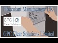 Flocculant manufacturer uk  anionic polymer solution production