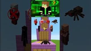 Qual MOB PULA MAIS ALTO no Minecraft? #shorts