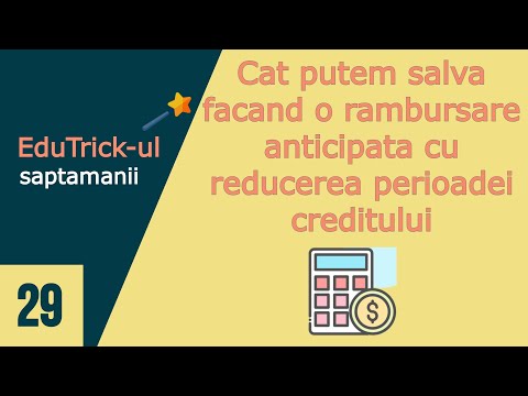 Video: De ce băncile percep penalități pentru plata anticipată?