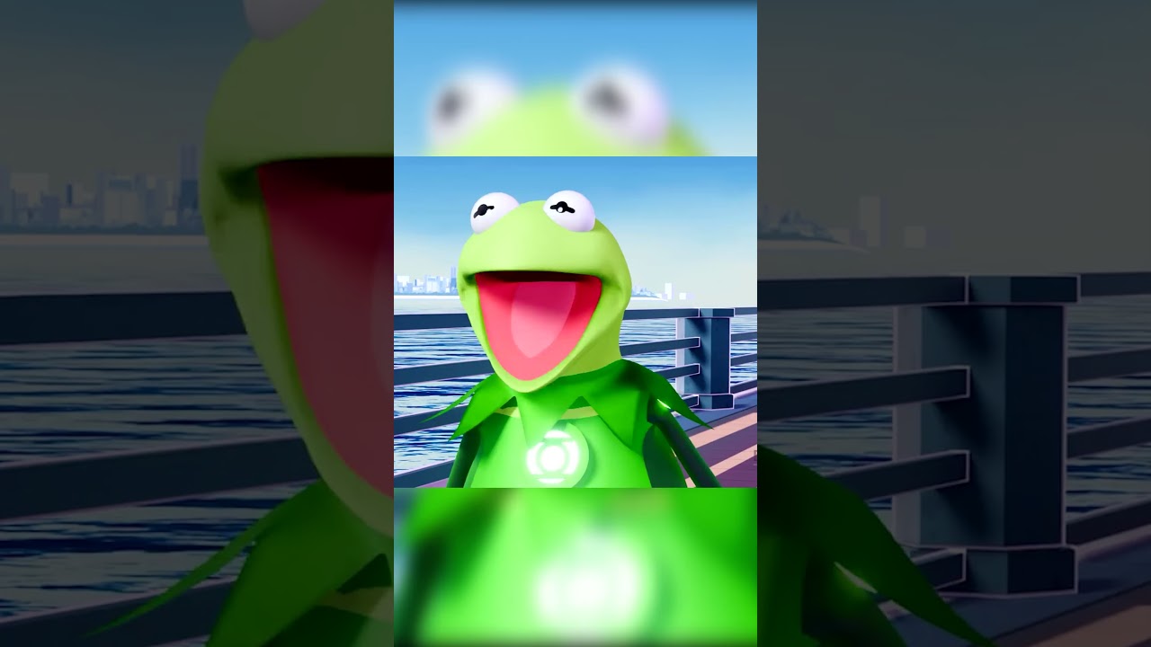 Kermit VS.  Superman #shorts #dragonball