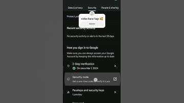 Gmail ka security code kaise dekhen | How to see gmail security code | #trending #shorts#gmail