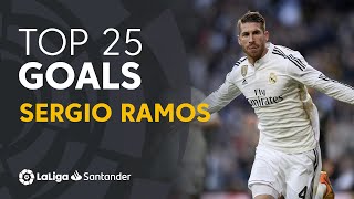 TOP 25 GOALS Sergio Ramos in LaLiga Santander