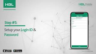 HBL Mobile International Registration Process screenshot 4