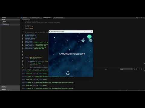 python arcade 2 week challenge