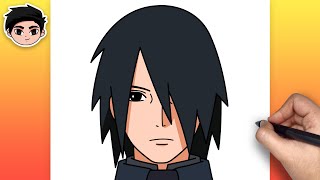 How To Draw Sasuke Adult Boruto - Step By Step Easy For Beginners