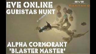 Eve Online Guristas Hunt Alpha Cormorant 'Blaster Master' 136mil drop :)