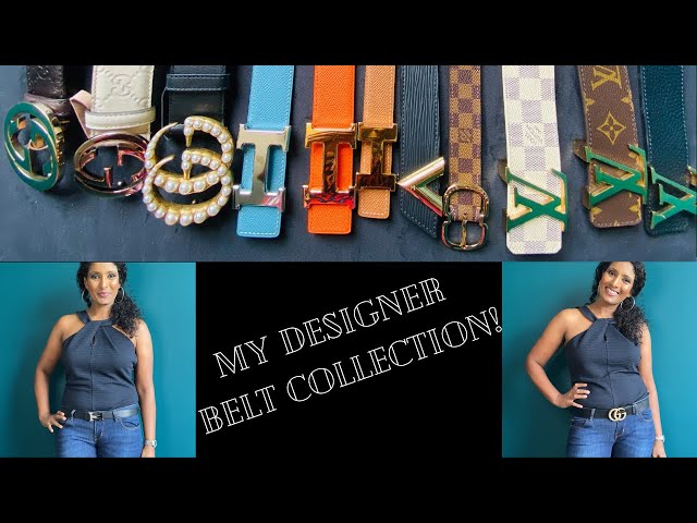 My Designer Belt Collection 2021