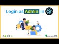 9 how to do admin login in react node  mongo  create admin  redirect admin to dashboard mern