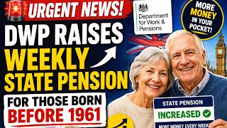 🚨 DWP Boosts State Pension Payments for Pre-1961 Retirees – Weekly Increase Confirmed