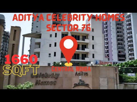 Aditya celebrity homes sector 76 / 1660sqft / 3bhk+ servant