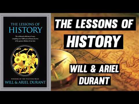 The Lessons Of History By Will x Ariel Durant