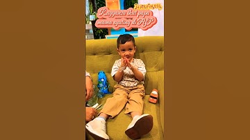 Rayyanza Ikut Mama Gigi Dan Papa Raffi Syuting Di FYP #rayyanza