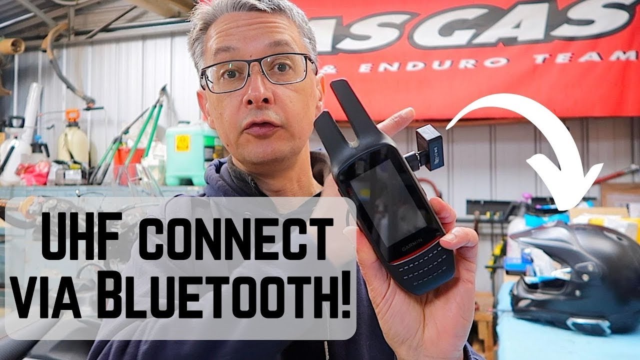 UHF radio to your helmet intercom 