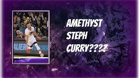 AMETHYST STEPH CURRY? - NBA 2K17 MyTeam