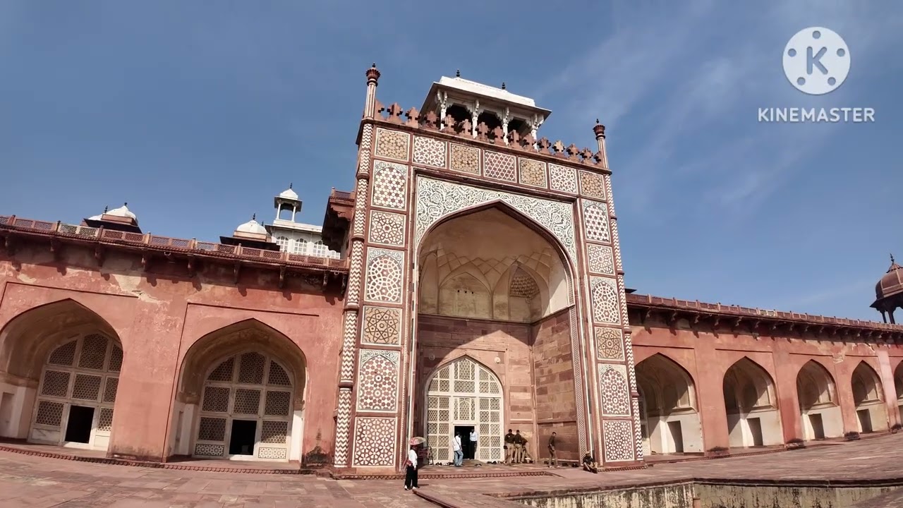 Akbar's Tomb at Sikandra, Agra, Uttar Pradesh. Visited with family on 12/02/2026