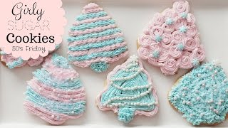 How To: Pastel Christmas Sugar Cookies
