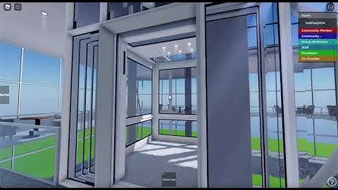 Roblox - Cortex SmartDrive DD Main Elevators at Quest Corporation | HQ