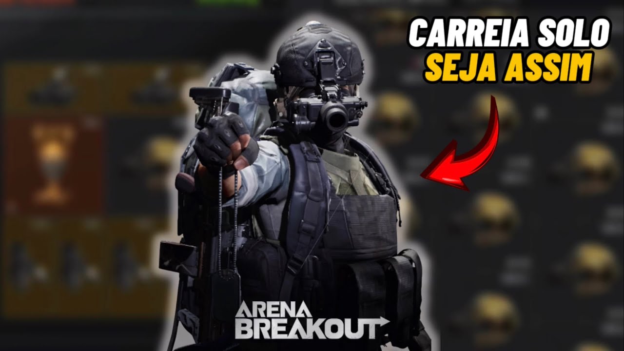 ENSINANDO NOÇÃO DE JOGO NA PRÁTICA! (APRENDA JOGAR SOLO) ARENA BREAKOUT 