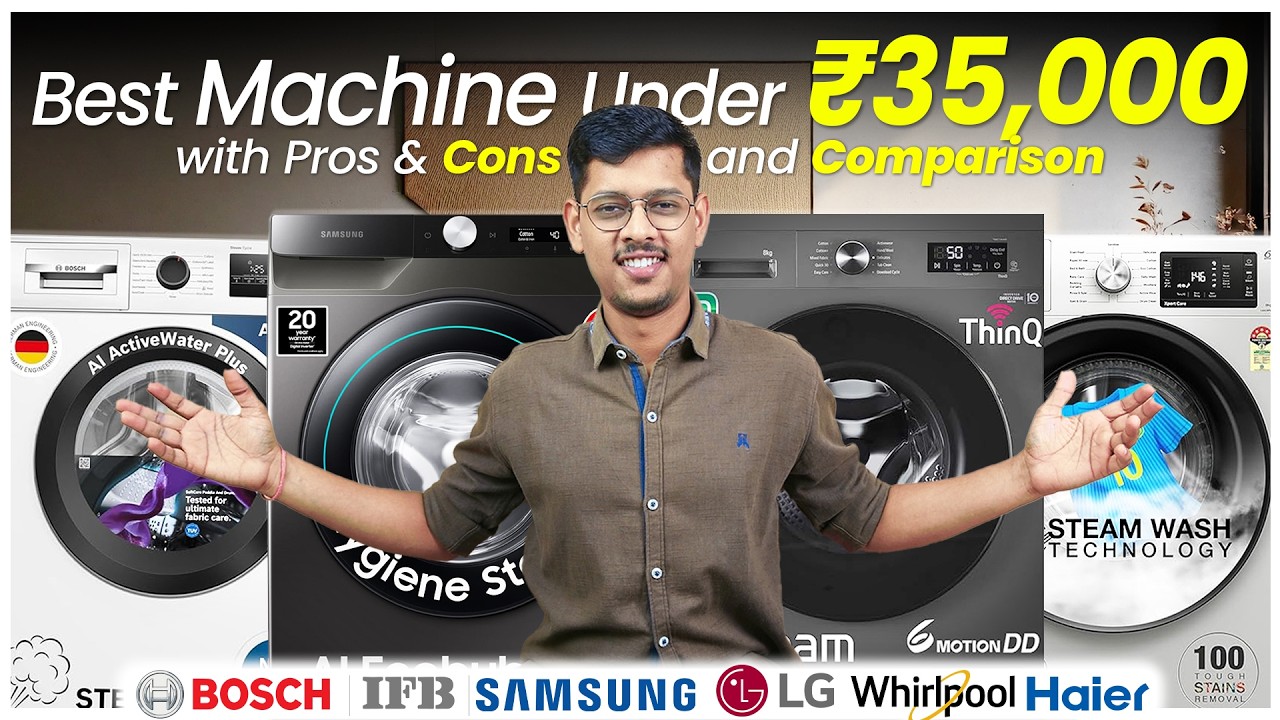Front Machine Front Load Washing Machine Buying Guide | Best Front Load Machine | 8KG ...