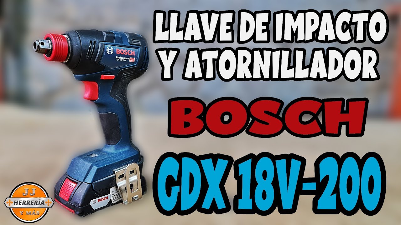 Taladro 1/2+ Atornillador de Impacto 1/2 18V Bosch