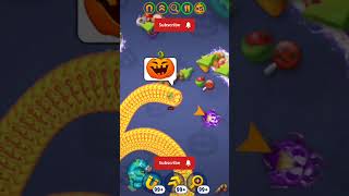 Worms Zone.io Halloween Day 🎃 Pumpkin trapping Skier $80.99 by #wormszone