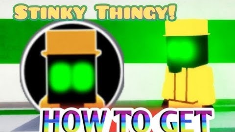 How to get "Stinky Thingy!" badge in Piggy Rp [W.I.P].
