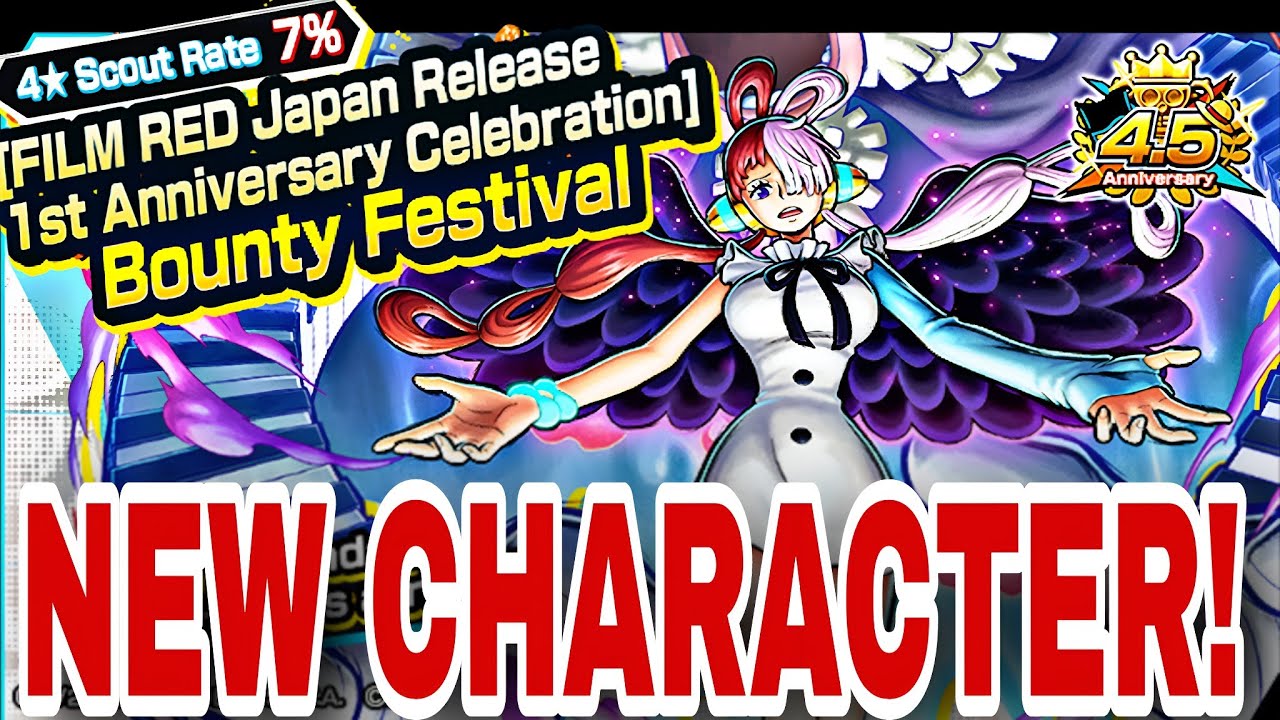 NEW CHARACTER HAS ARRIVED NEW UTA ONE PIECE BOUNTY RUSH OPBR YouTube