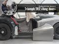 Triumph tr2 long door making of a new door skin