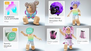 NEW FREE ITEMS YOU MUST GET IN ROBLOX!😍❤️ *COMPILATION* -  in 2023