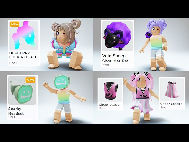 13 FREE ROBLOX ITEMS YOU NEED 😲😍 (COMPILATION)