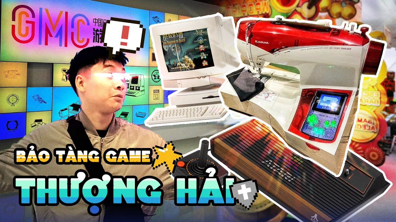 Cùng Tôi Khám phá BẢO TÀNG GAME ở Thượng Hải!