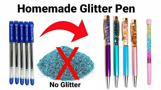 How to make Lava Glitter Lava Pen at home/DIY Glitter Pen/Homemade Glitter Pen/How to makeglitterpen