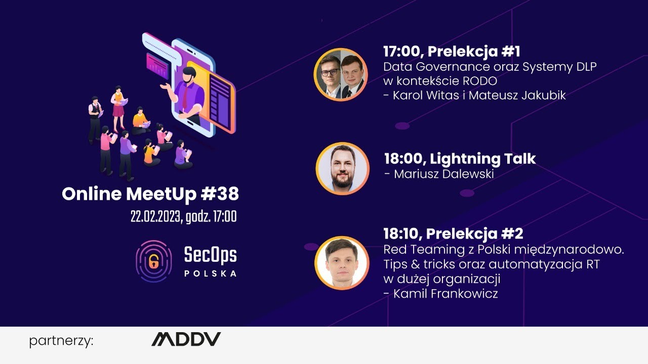 SecOps Polska Online MeetUp #38 - YouTube