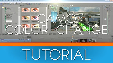 Sony Vegas Pro 11: Camo-Color Change