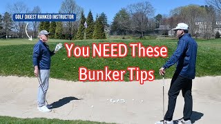 How To Hit Better Green Side Bunker Shots With A Golf Digest Ranked Instructor - TG Show #1 (Part 2)