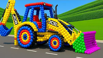 The mascot vibrato assistant JCB 3cx placed on the football field is popular, co-produced