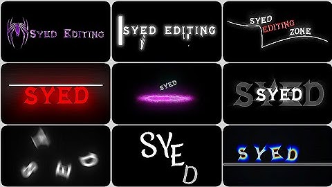 Top 10+😲💥 Best AE Editors Like Watermark On Alight Motion (+Preset)