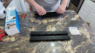 Unboxing J Channel cable management system [cord organizer]