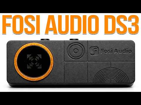 FOSI AUDIO DS3: Universal DAC-Amplifier for HEADPHONES | Best