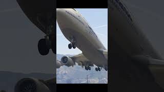 Boeing 747 Very Low Pass On The Bridge Very Dangerous Scene...