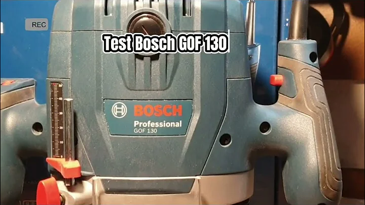 Teszt Bosch GOF 130 felsőmaró #teszt #mrszilee #gof130