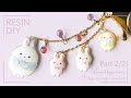 【レジン】うさぎマイスター＆みならいこうさぎのチャームを手作り(後編)｜すみっコぐらし｜モールド無し