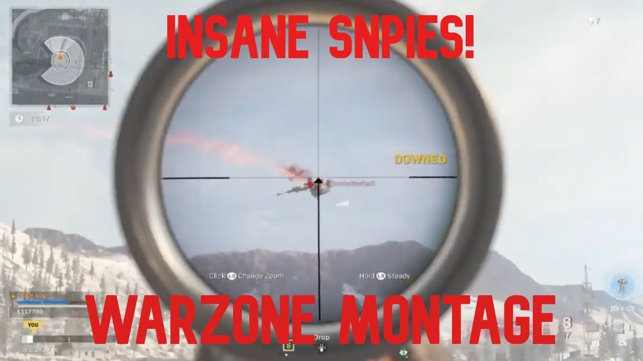 INSANE WARZONE MONTAGE! - YouTube