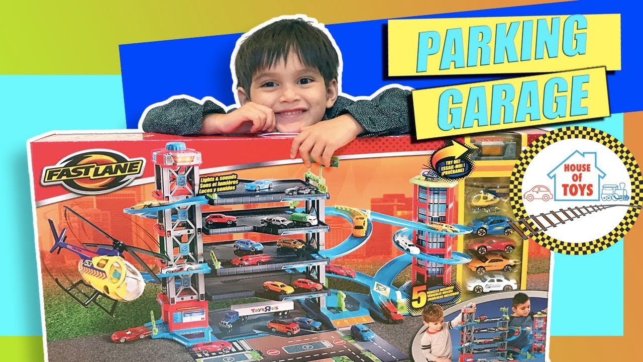 Fast Lane Parking Garage Unboxing Toys For Kids Cars And Helicopter House Of You Fast Lane Parking Garage Unboxing, Fastlane Parking Garage Toys R Us
