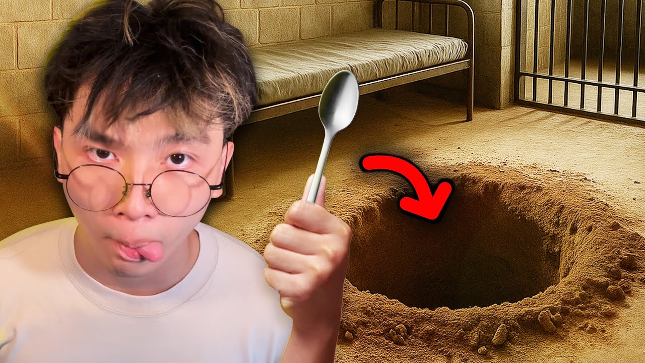 Thử Thách Vượt Ngục Bằng 1 Cái Muỗng