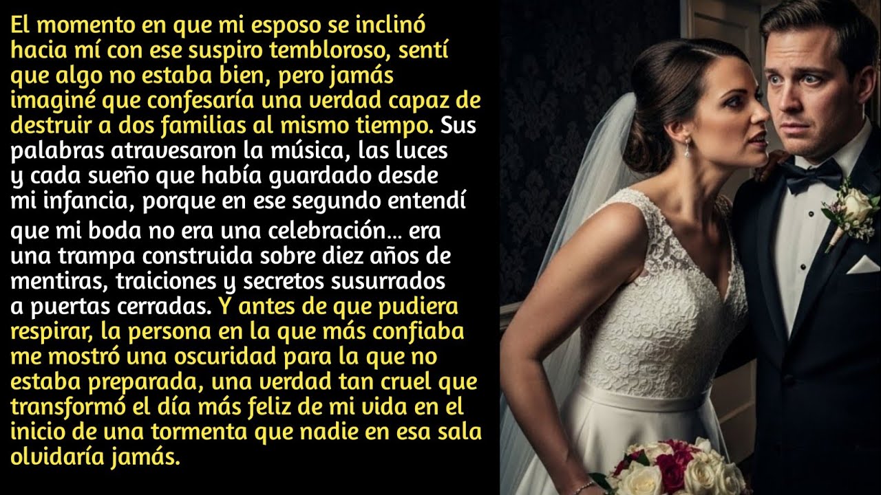 La Confesión de Mi Esposo en Mi Boda Lo Destruyó Todo… y Nadie Estaba Preparado