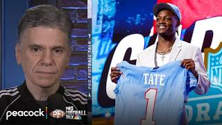 Tennessee Titans create excitement drafting Carnell Tate, Faulk | Pro Football Talk | NFL on NBC