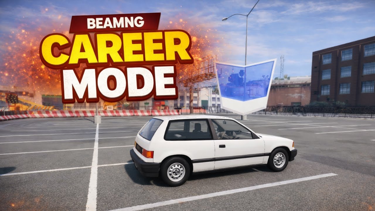 I played BeamNG career mode