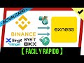 ✔️💲 Como DEPOSITAR USDT en EXNESS con BINANCE, Bingx, Bybit, OKX, Bitso, Lemon ❓ Binance PAY ❓