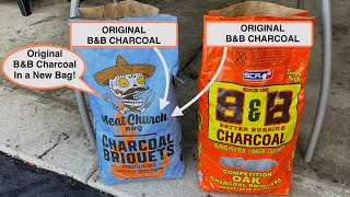 Found The Old Original Orange Bag B&B Charcoal Briquettes In A New Bag!! / Awesome!